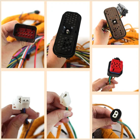 Cablaj motor-ECM YUBP-09690, 2864514, 4952750 pentru excavator