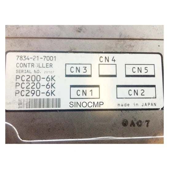 Calculator Ecu pentru excavator Komatsu 7834-21-7001