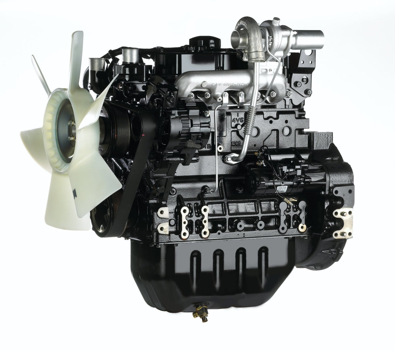 Motor diesel 6HK1 compatibil cu excavatoare Isuzu