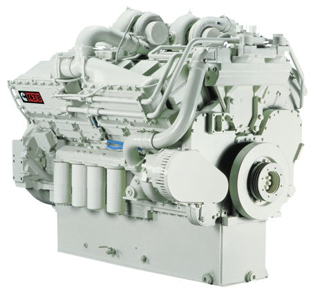 Motor maritim Cummins KTA19-M – 470 BHP (351 kWm) @ 1800 RPM