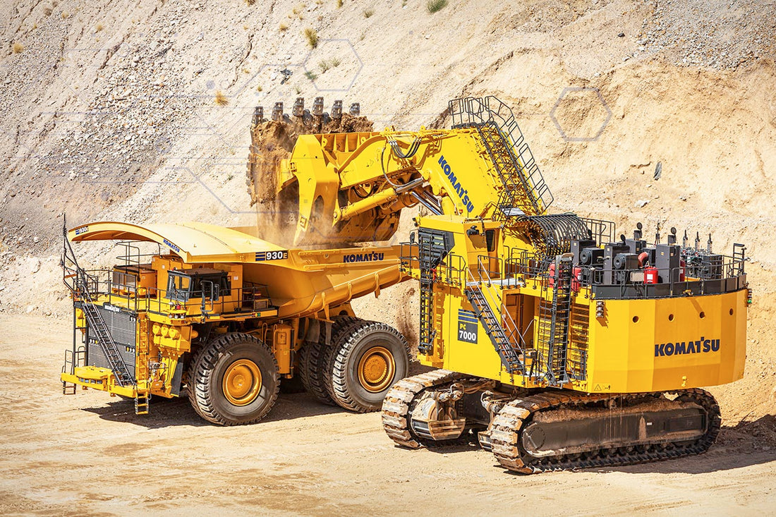 🏗️ Komatsu – Forță japoneză pentru construcții de mare calibru