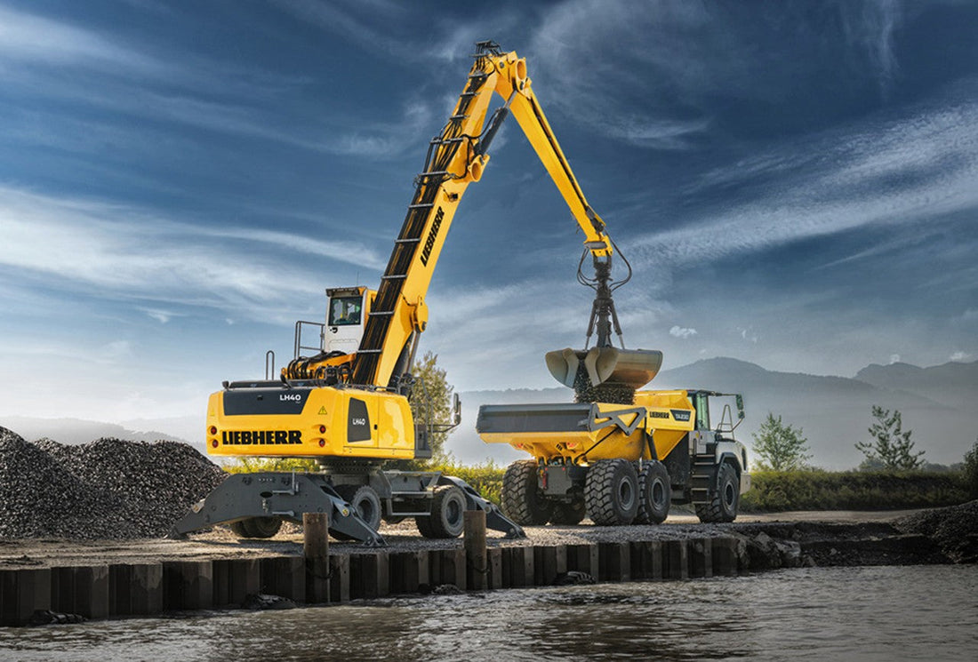 🏗️ Liebherr – Puterea germană în slujba construcțiilor moderne