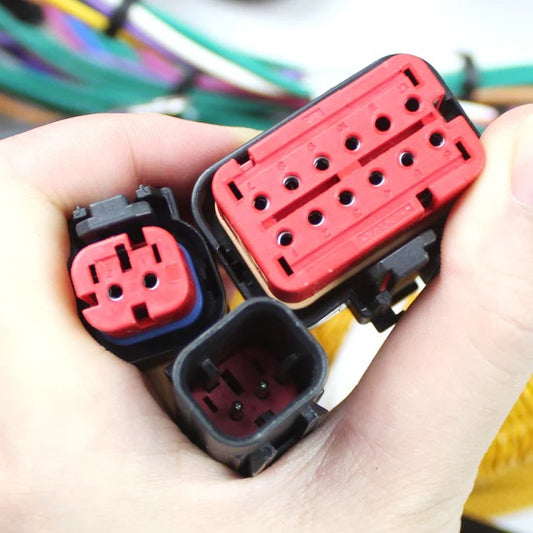 Cablaj faruri KHR2714 pentru excavator Case CX130, CX240, CX160, CX210