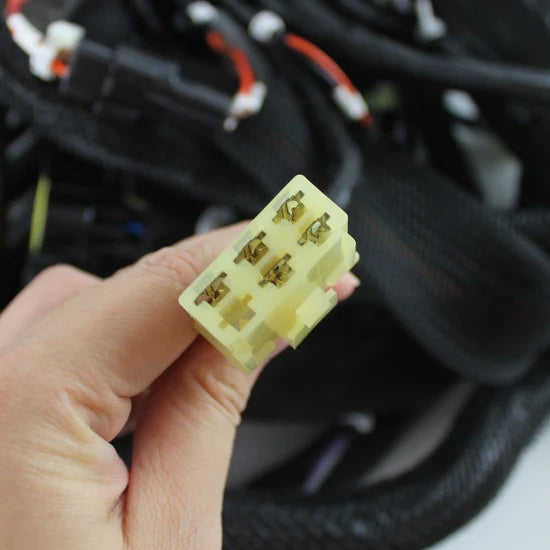 Cablaj motor 8980028977 pentru excavator Hitachi ZX200-3, ZX210-3