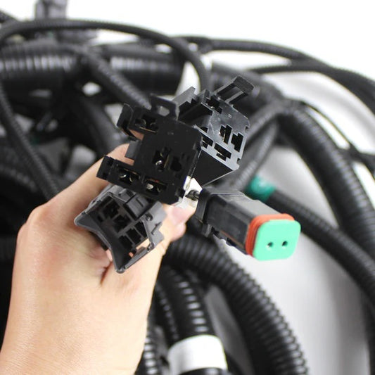 Cablaj motor - Cablaj extern injectie 251-0277, 2510277, 186-4605, 1864605 pentru excavator Caterpillar 320C