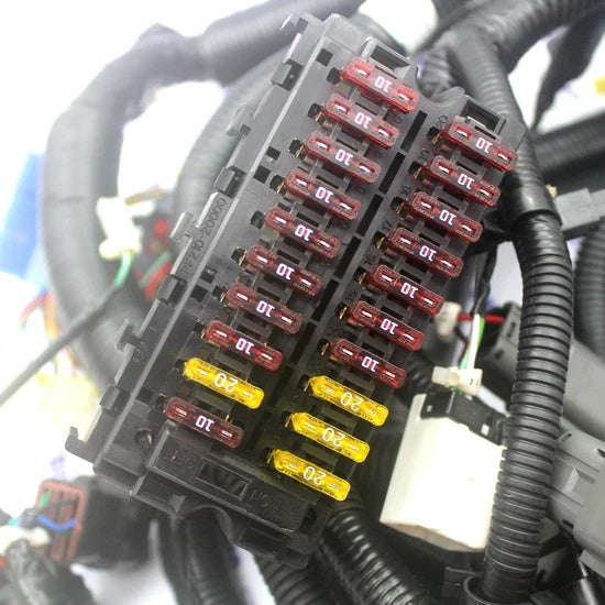 Cablaj motor-pompa hidraulica 4447726 pentru excavator Hitachi ZX450, ZX450H, ZX500LC