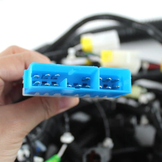 Cablaj motor YN116E01021P1 pentru excavator Kobelco SK200-6E