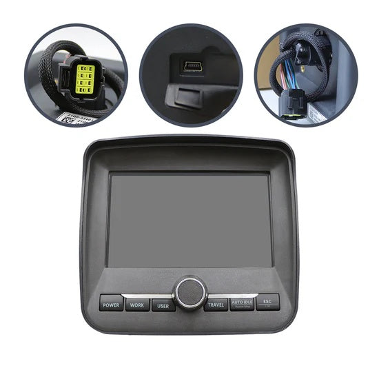 Display - Monitor 4488903 pentru excavator Hitachi ZX110, ZX200, ZX240