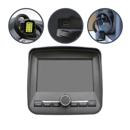 Display - Monitor 4488903 pentru excavator Hitachi ZX110, ZX200, ZX240