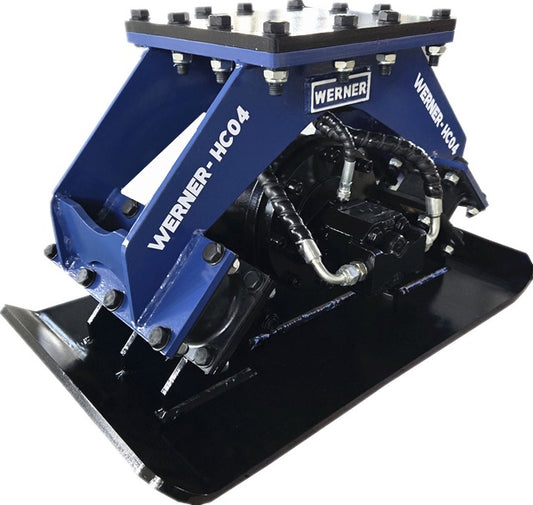 Placa vibranta/compactoare hidraulica Werner-HC04 pentru MIniexcavator si Buldoexcavator