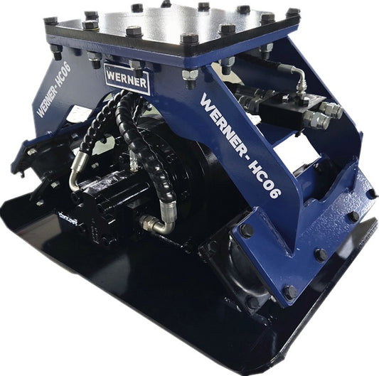 Placa vibranta/compactoare hidraulica Werner-HC06 pentru Excavatoare